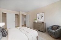 Bedroom with Large Closets - Hastings Park Apartments