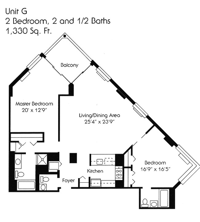 Floorplan - Portside Towers