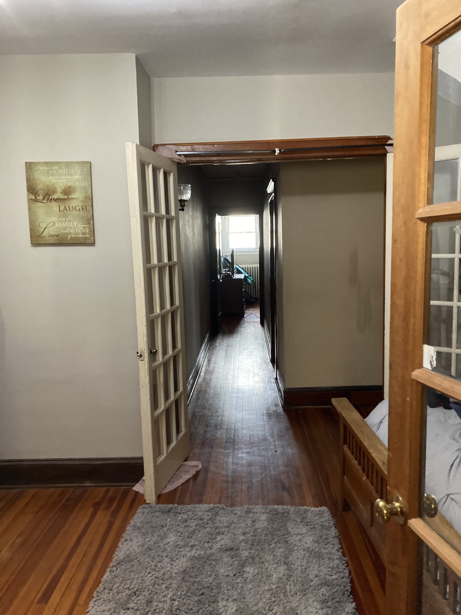 second floor hallway - 1239 Western Ave