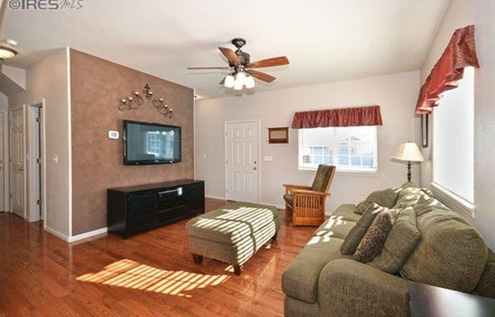 Living room with hardwood floors - 95 Pike Lane