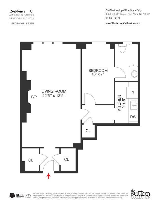 Floorplan - The Sutton Collection