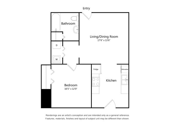 Floorplan - Sharon Oaks Apartments