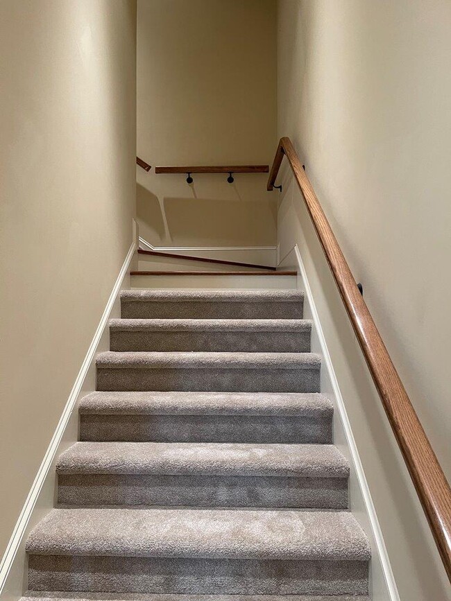 Staircase to Apartment - 23 Horseleg Creek Rd SW