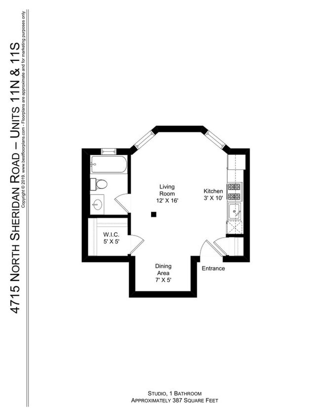 Interior Photo - 4715 N. Sheridan LLC