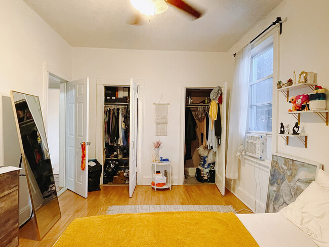 master bedroom with 2 closets - 1302 50th St