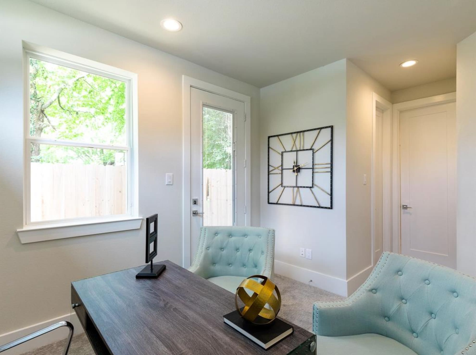 1st floor bedroom with access to gated backyard - 838 Fisher St