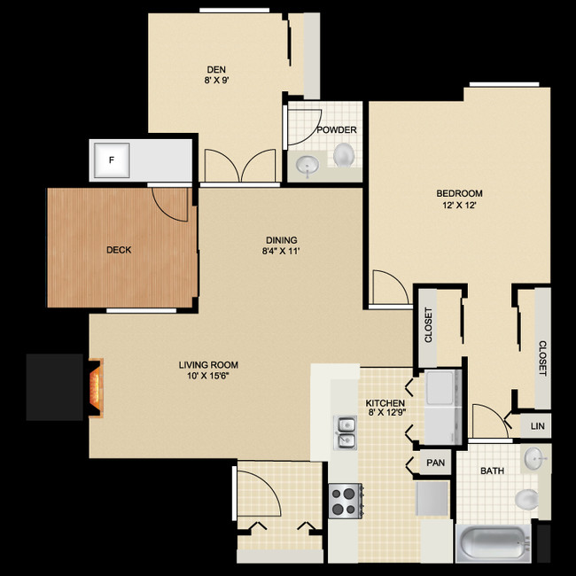 Floorplan - Chestnut Ridge Apartment Homes