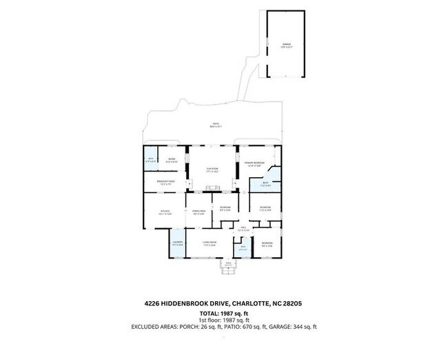 Building Photo - Space to Live, Room to Dream, 4BR/2BA with flex space, office, 2 car dettached garage and ample p...