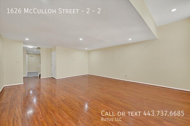 Building Photo - 1626 McCulloh St