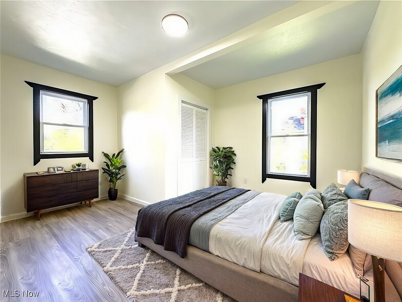 Virtually Staged Bedroom 1 - 2483 E 89th St