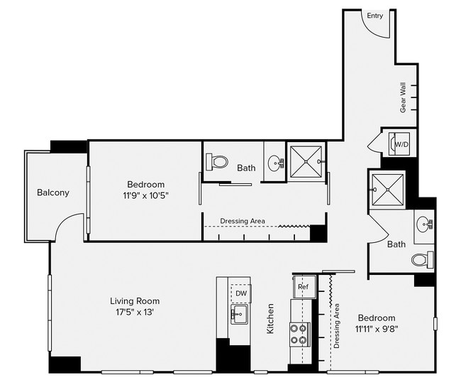 Floorplan - AVA 55 Ninth