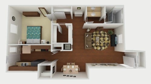 1BR/1BA - The Sterling