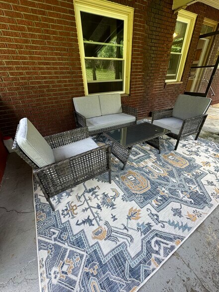 Porch area - 1132 Milford St
