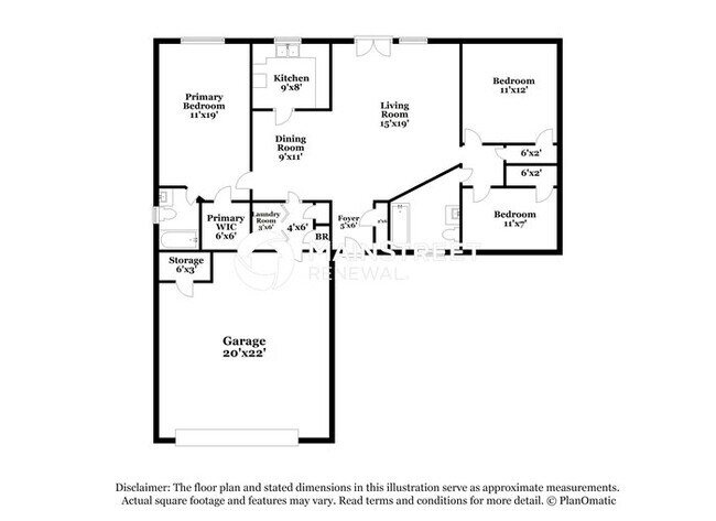 Building Photo - 3 Bedroom Pet-Friendly Home in Ellenwood, GA with Main Street Renewal
