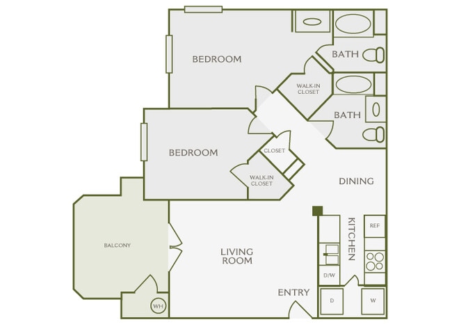 Floorplan - Antelope Ridge Apartments
