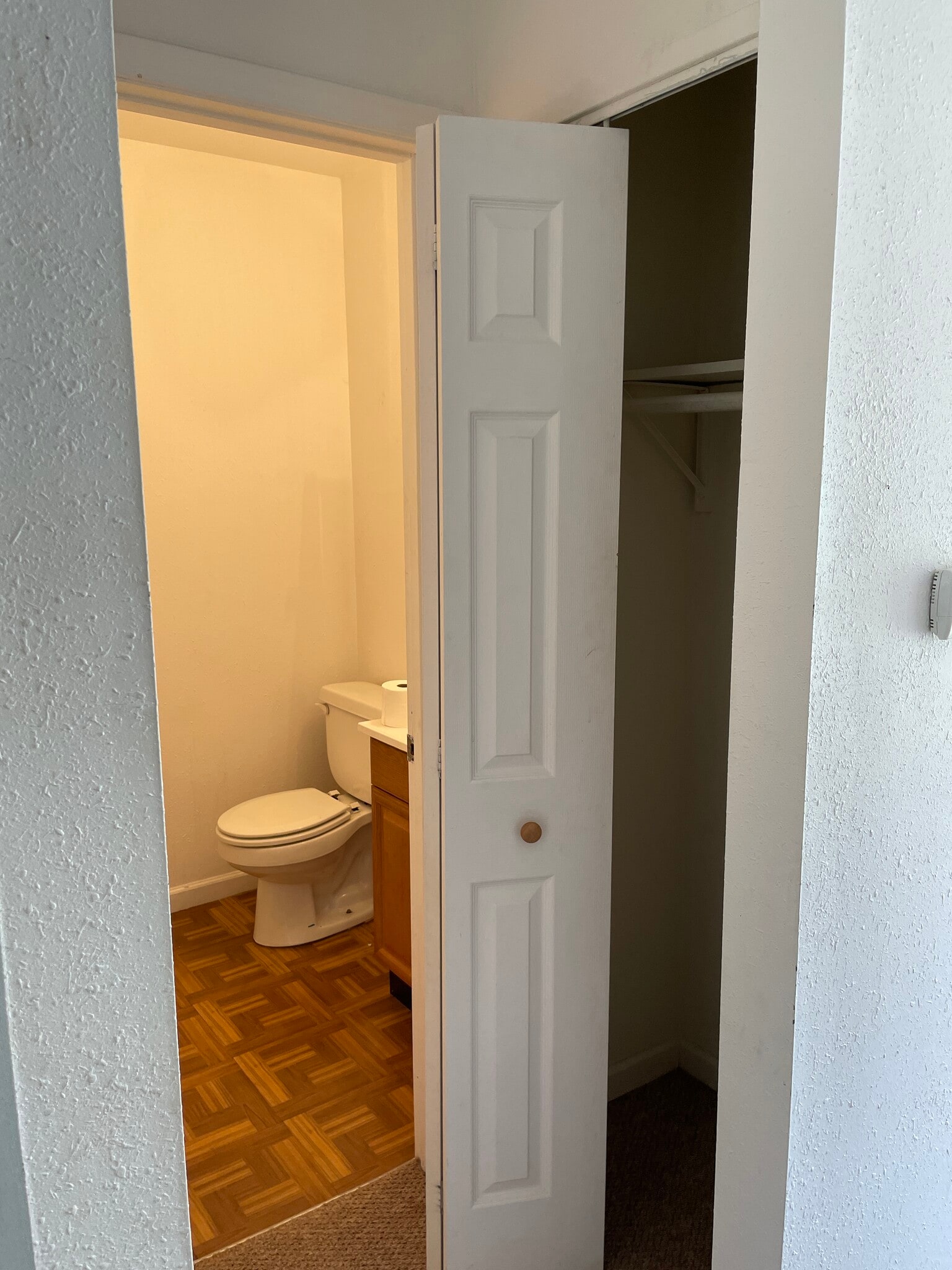 Coat closet - 203 E. Main St.