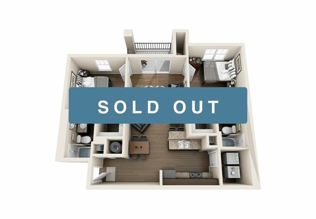 2 Bedroom | 2 Bathroom - The Hudson