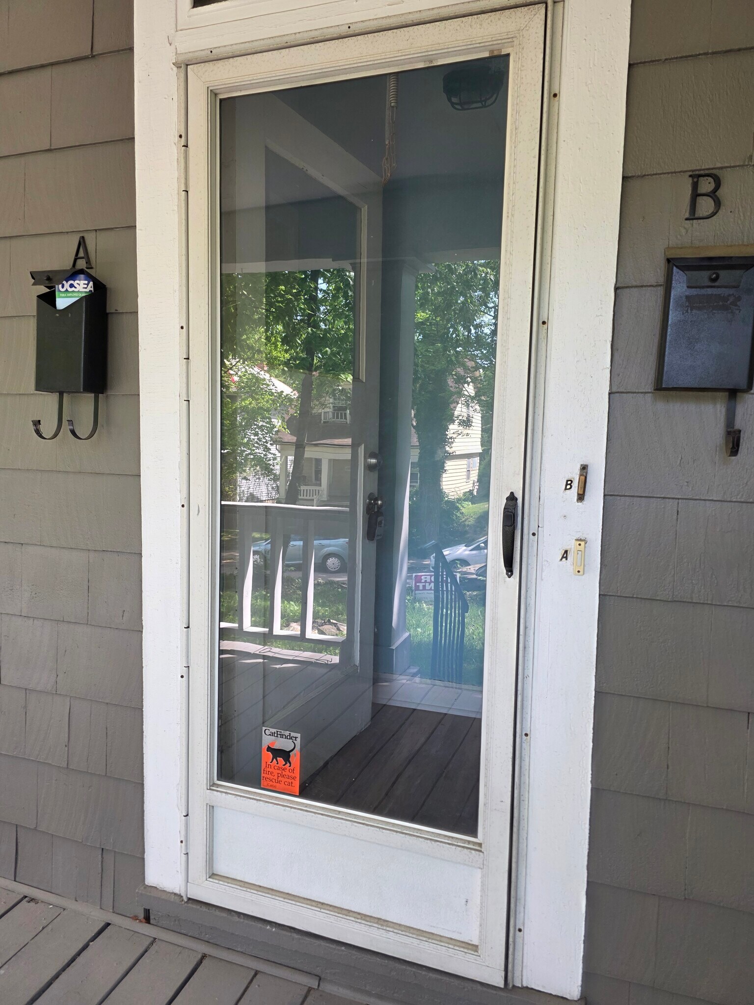 Front door - 220 E Oakland Ave