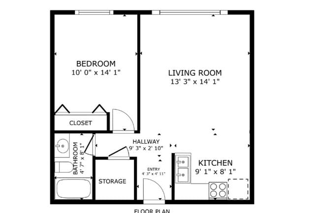 1BR - Hyacinth Apartments