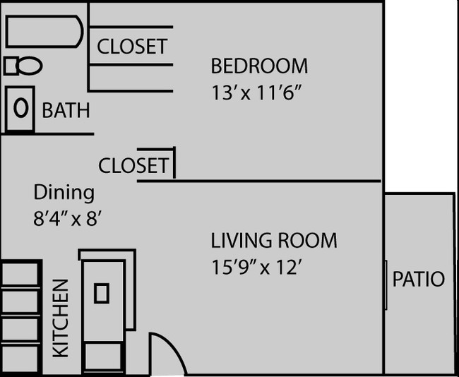 Floorplan - Bridgestone Apartments