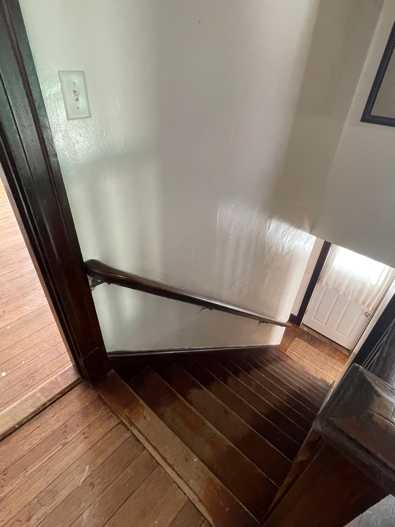 Stairs descending to 1st floor - 53 Coolidge Rd