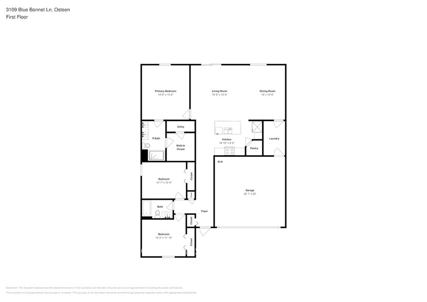 Building Photo - 3109 Blue Bonnet Ln