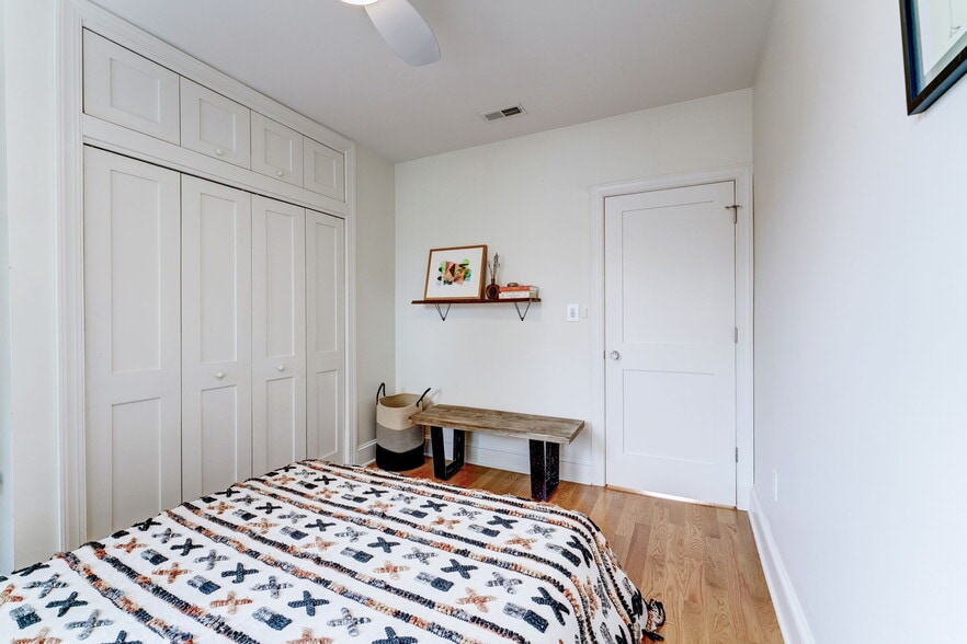 Excellent closet & cabinet space in Master Bedroom! - 602 14th Pl NE