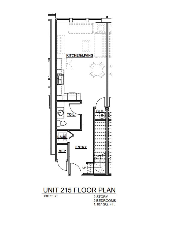 Floorplan - 1015 N Main Ave Apartments