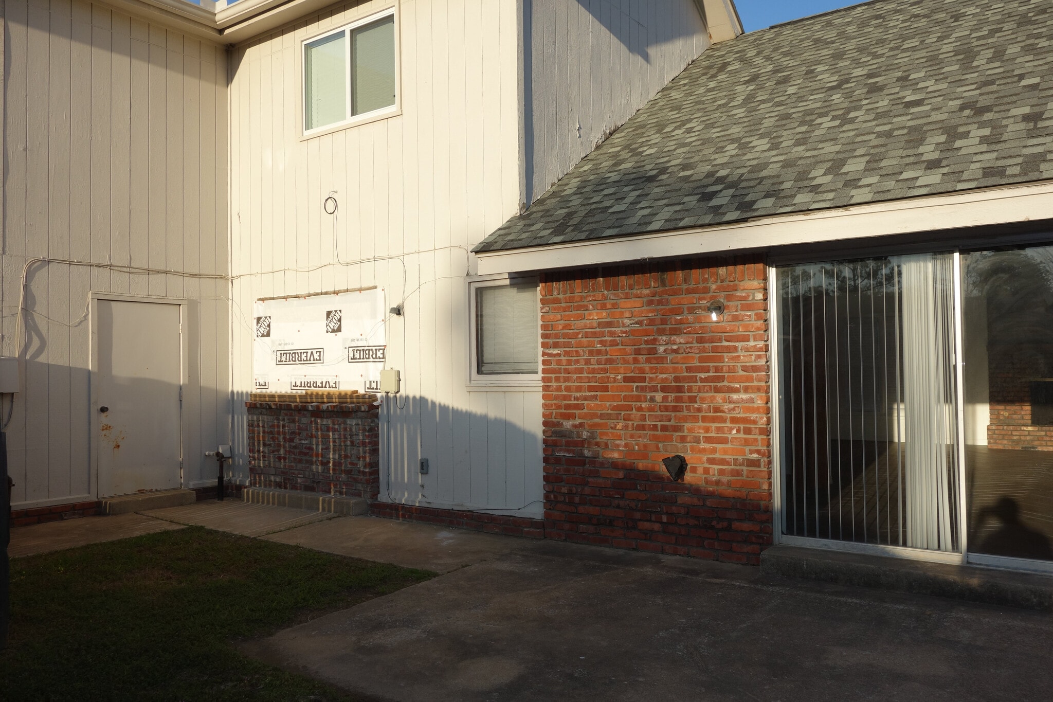 Back patio - 7116 S Indianapolis Ave