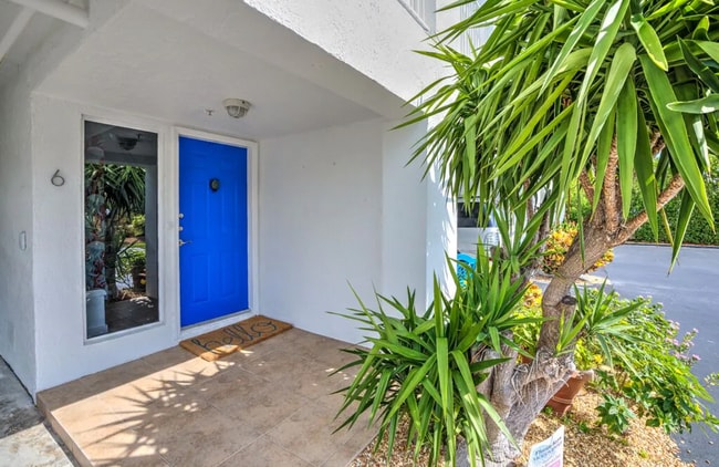 Entry door from Caport with punchkey entry and extra key lock - 96 Ave C