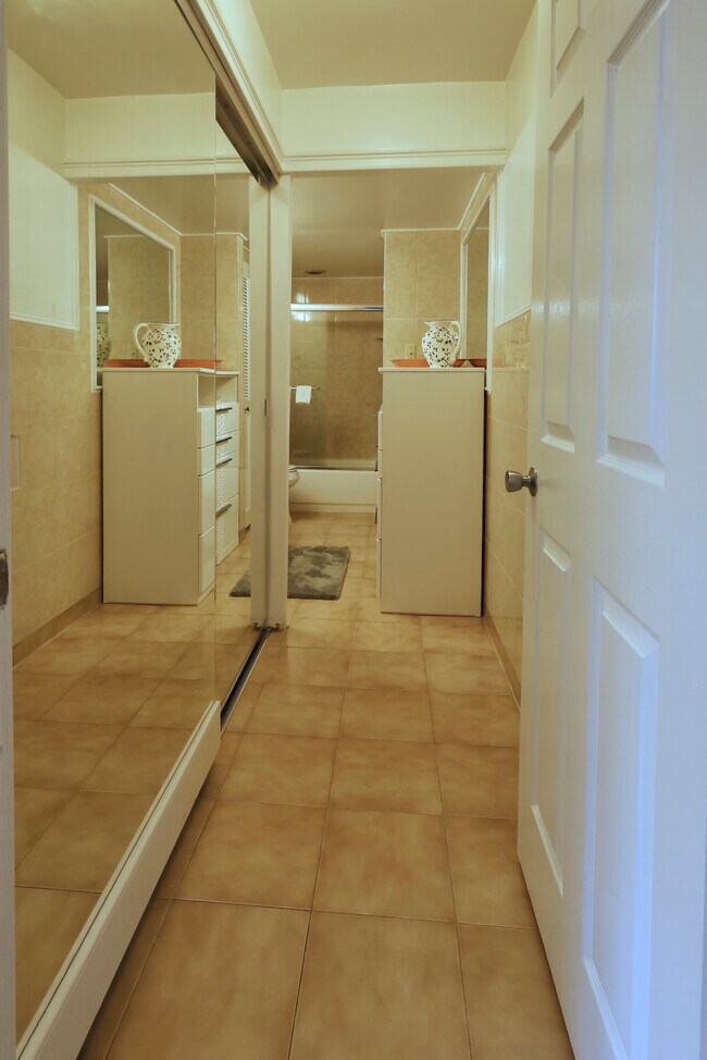 Hallway to bathroom - 1420 N St NW