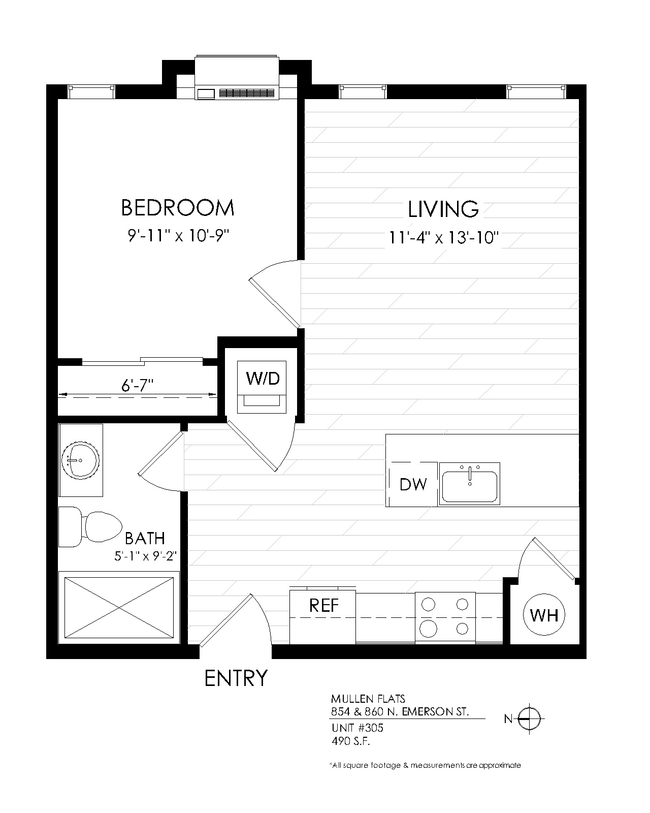 Floorplan - Mullen Flats