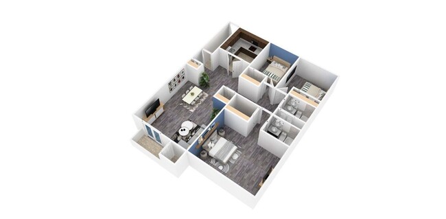 Floorplan - Westwood Apartments