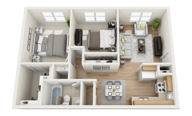 Floorplan - Somerset Apartments