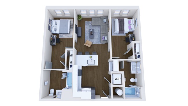 2x2 C - The Jolly Roger Student Apartments