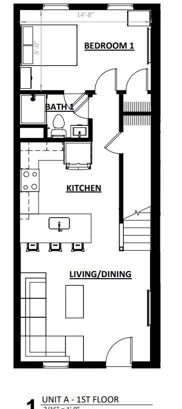 Floorplan - Ivy Ridge Townhomes