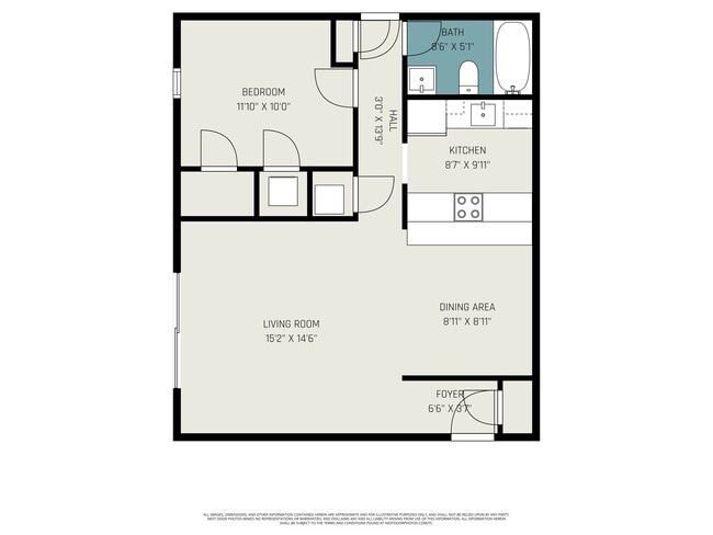Floorplan - Meadowbrook Apartments