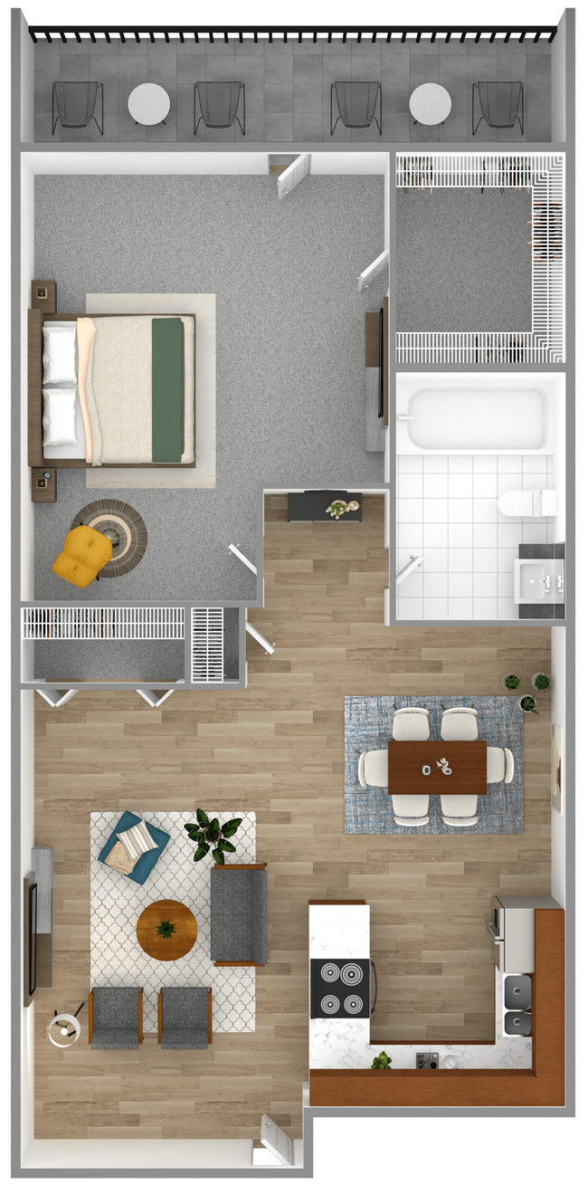 Floorplan - Palomar Apartment Homes