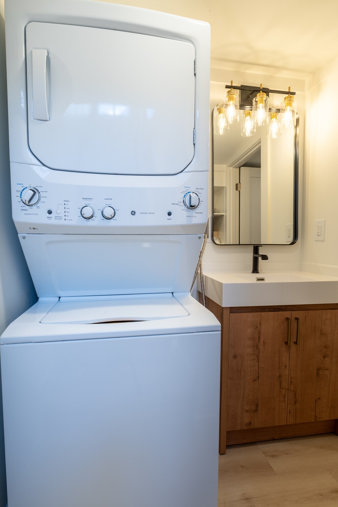 In unit washer and dryer with extra sink for your convenience - 1519 32nd Ave