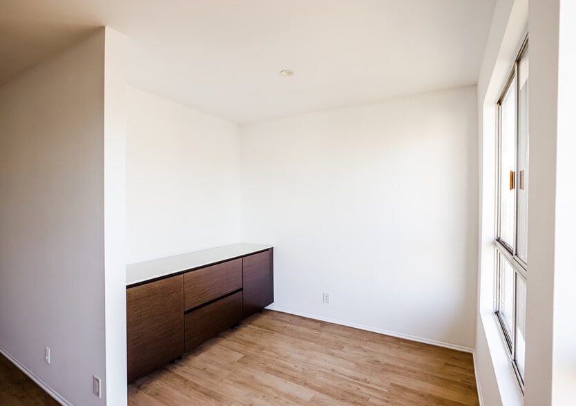 Master Bedroom Office Nook with custom cabinets - 10650 Holman Ave