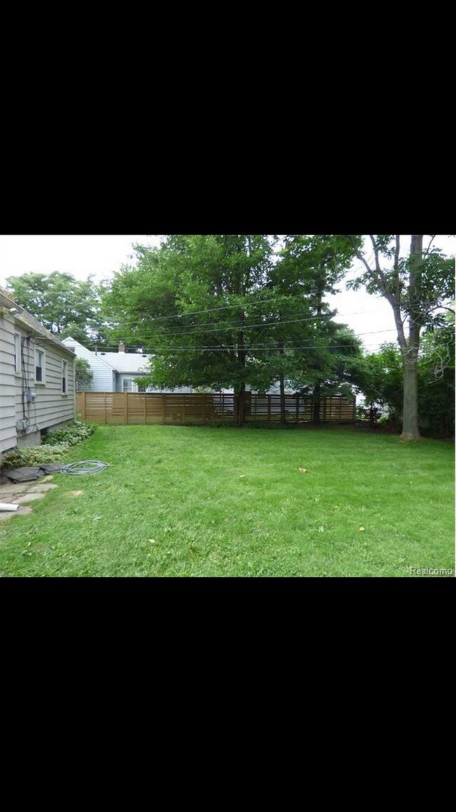 Backyard - 2109 E 11 Mile Rd