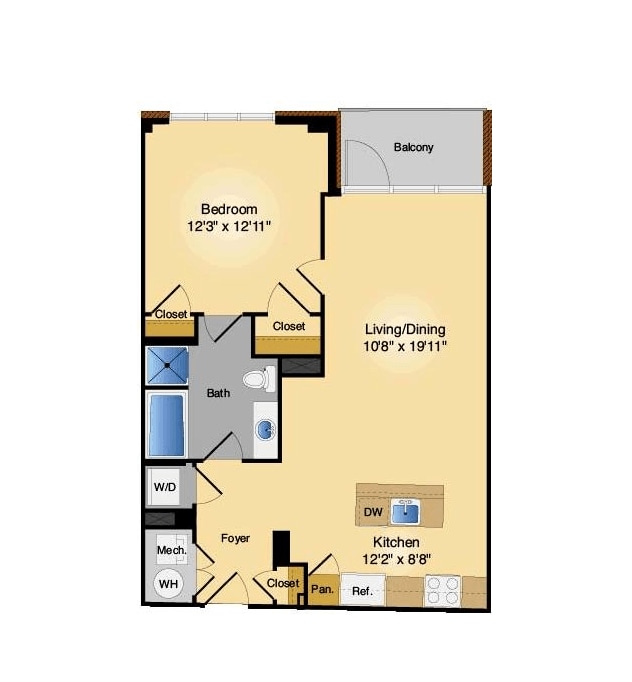 Floorplan - IO Piazza by Windsor