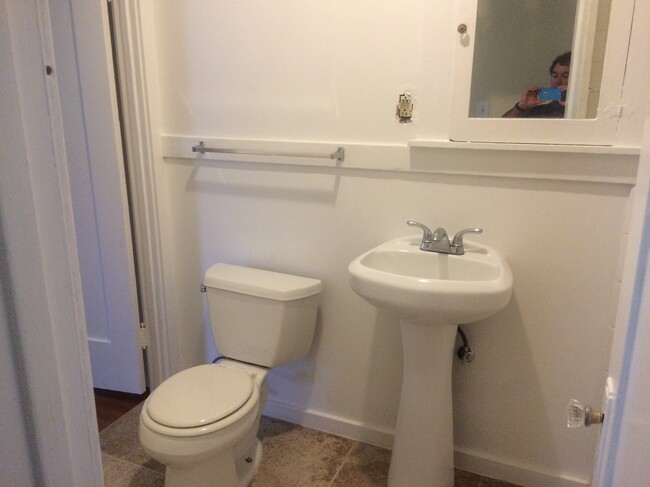 Bathroom, from hallway - 3711 E 4th St