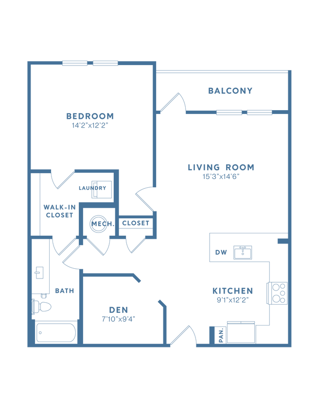 Floorplan - Maren Apartments