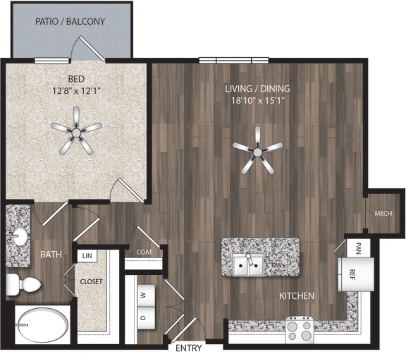 Floorplan - Oaks 55