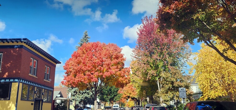Beautiful fall foliage and classic neighborhood homes highlight the charm of Northeast Minneapolis. - 1901 -2301 Fillmore Street NE Minneapolis, MN 55418