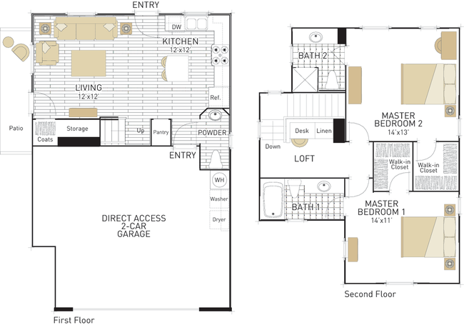 Floorplan - Woodbury Place Apartment Homes