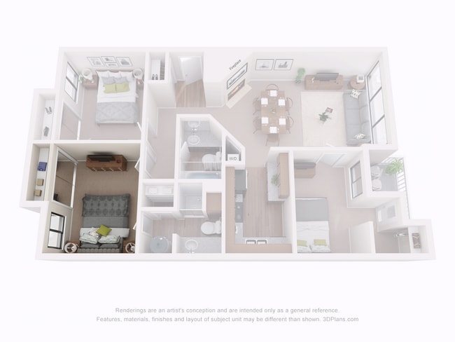 Floorplan - Junction Apartments