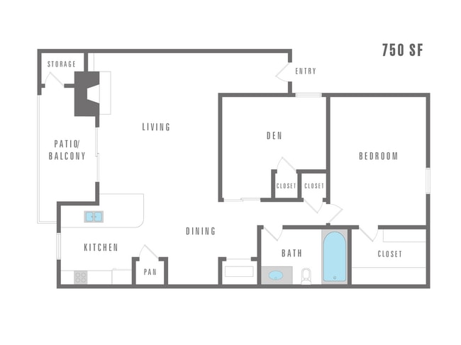 One bedroom, one bathroom - Altitude