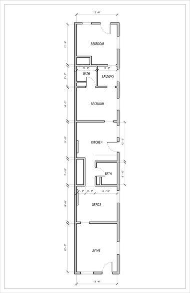Floor Plan - 1732 Allen St